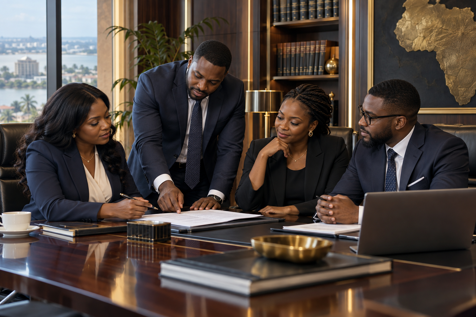 Fictional Cedar Coast Legal Partners attorney team